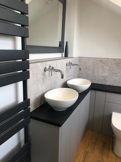 En-suite renovation in Aston Bampton Witney
